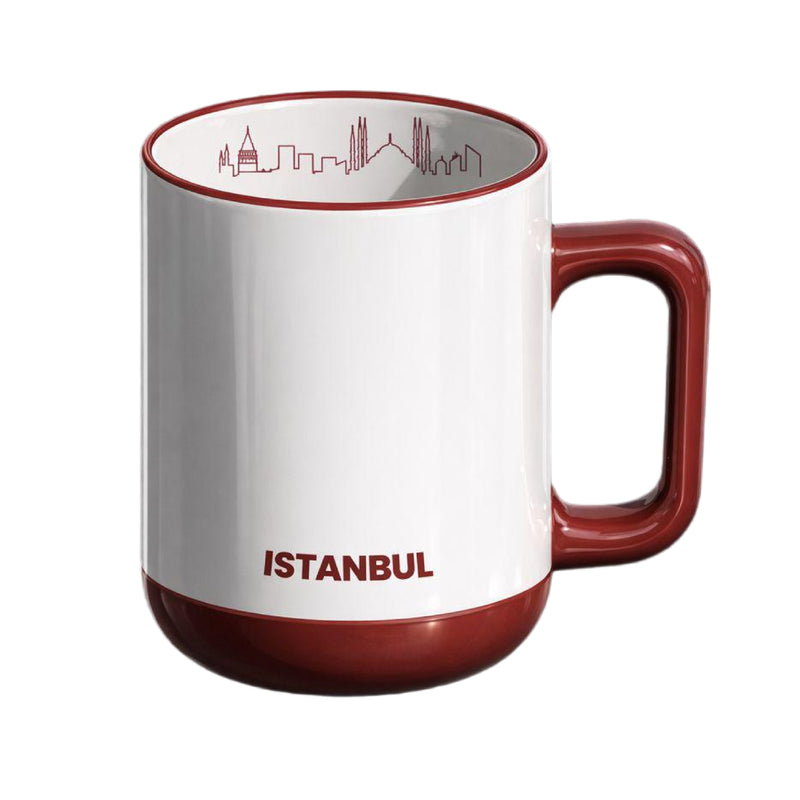 Bloomingware BM-11 Istanbul ceramic city skyline mug 16oz