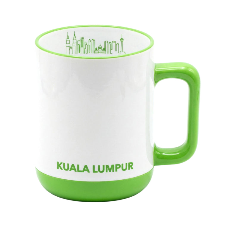 Bloomingware BM-16 Kuala Lumpur ceramic city skyline mug 16oz