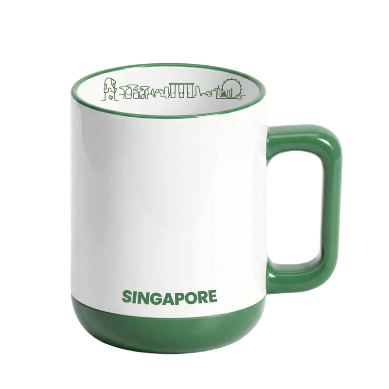 Bloomingware BM-18 Singapore ceramic city skyline mug 16oz