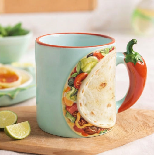 Fiesta Taco & Chili Food Mug