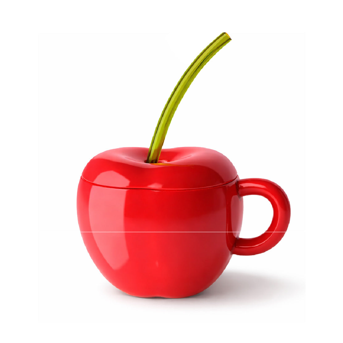 Double Cherry Sips Fruit Mug