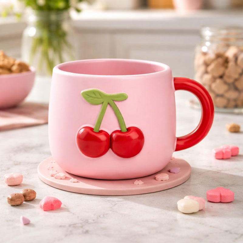 Cherry Cute Fruit Mug