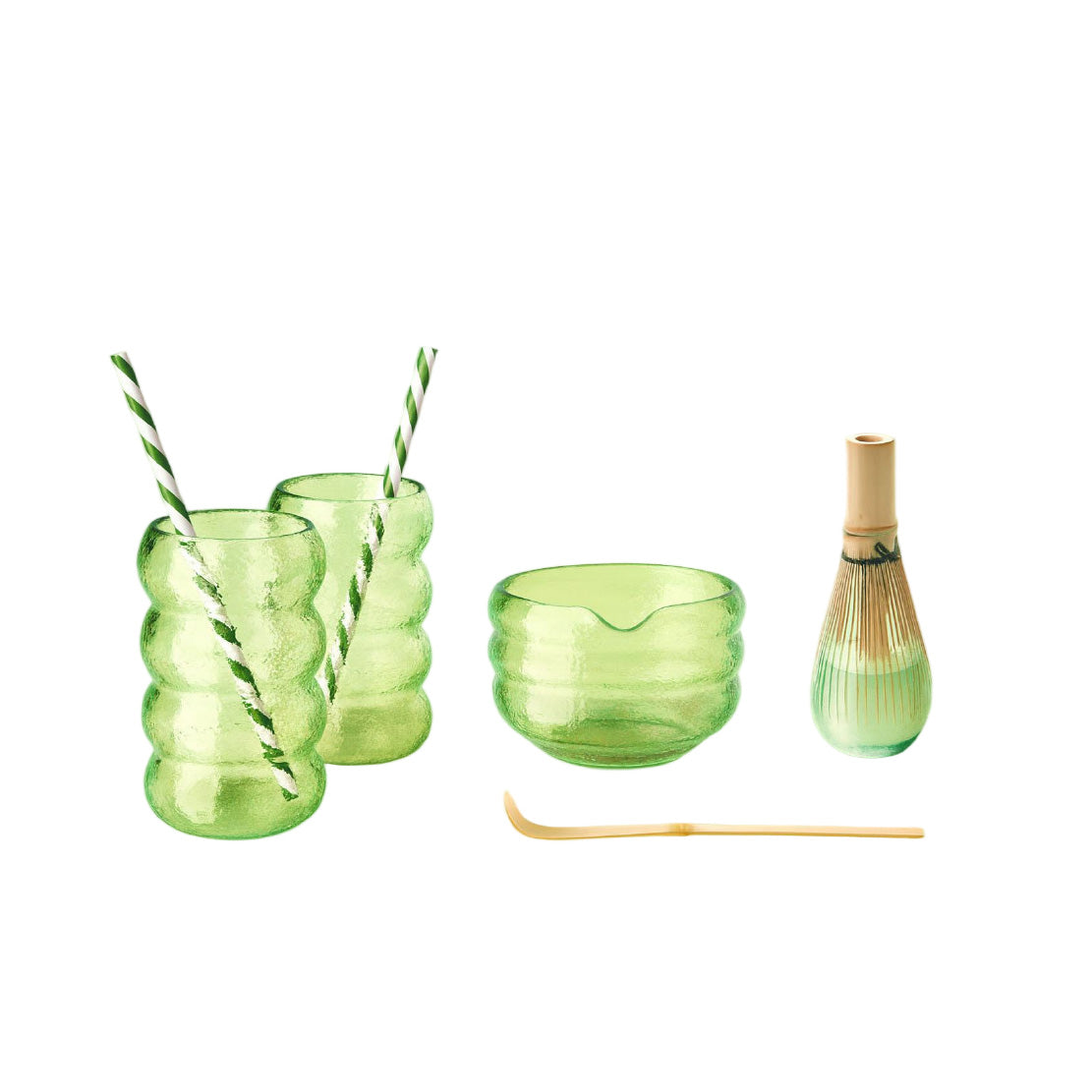 Green Bubble Calm Matcha Mindfulness Set