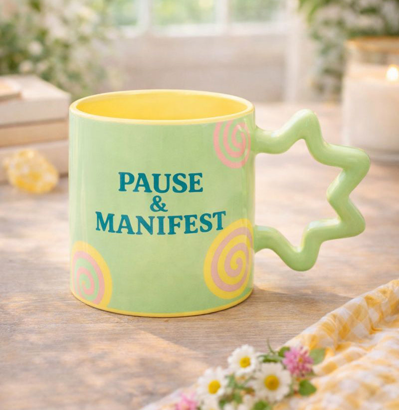 Pause & Manifest Mindfulness Mug