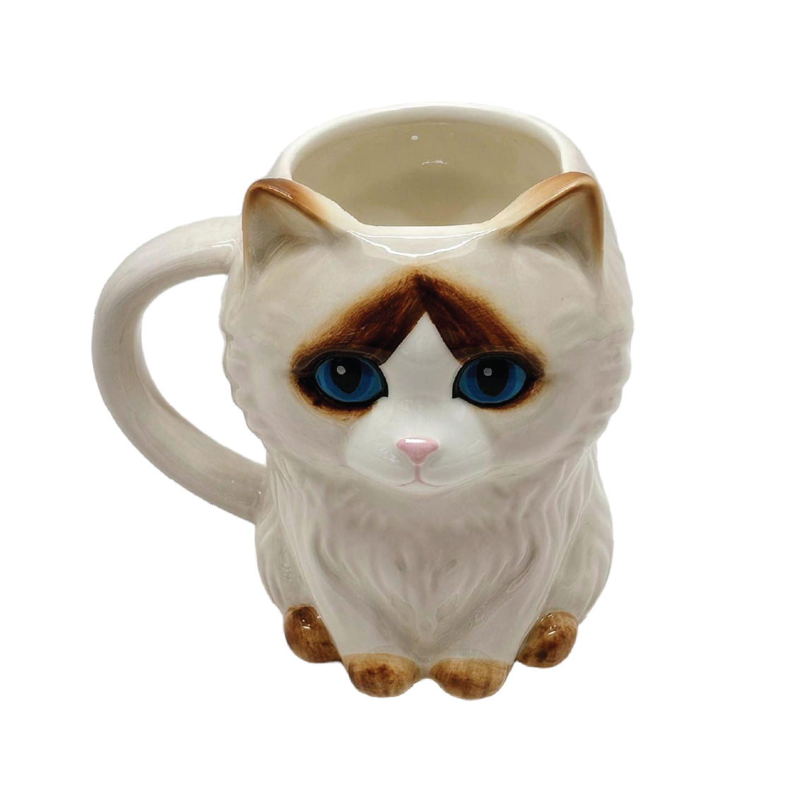 Blue-Eyed Ragdoll Pet Mug