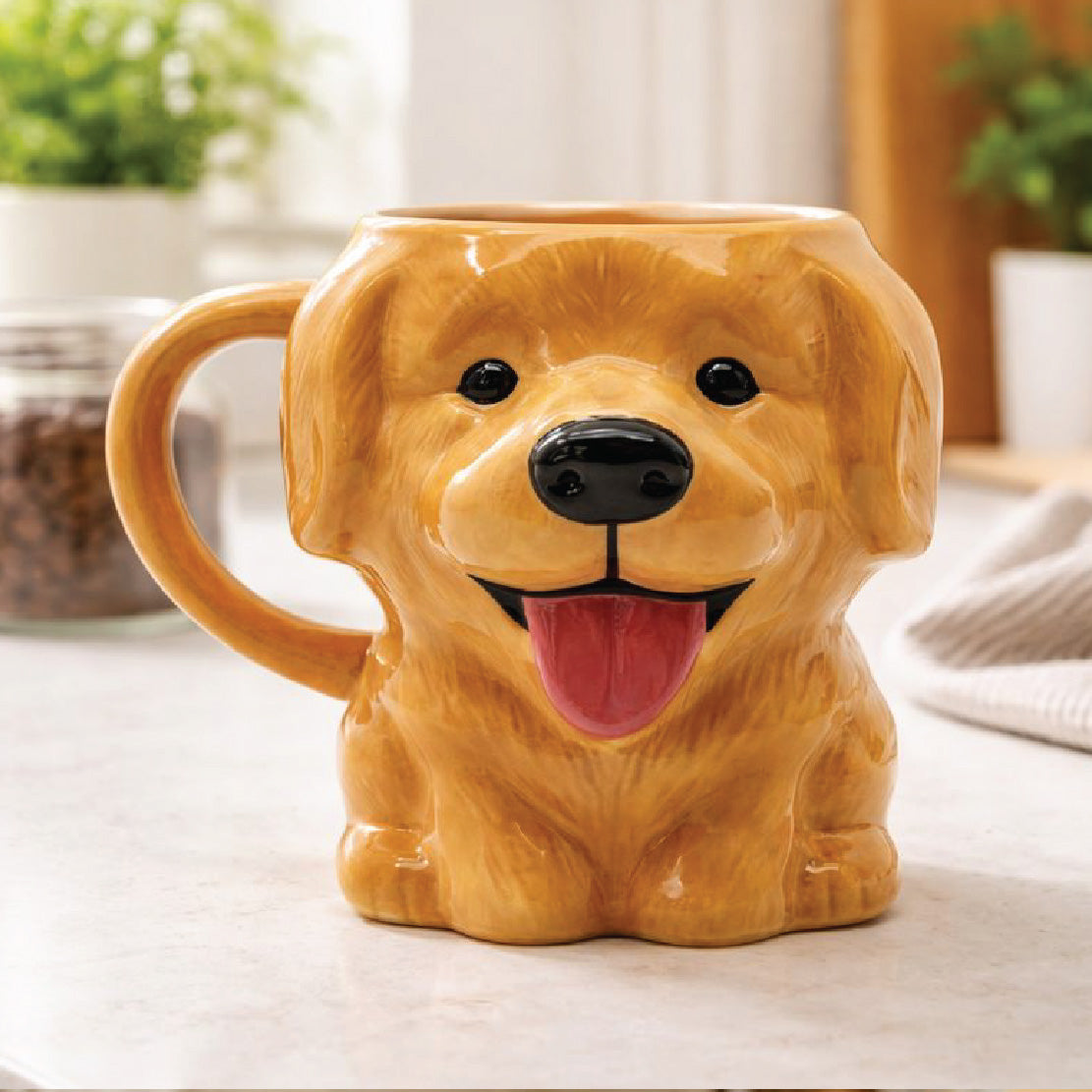 Happy Retriever Buddy Pet Mug